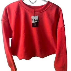 Women's Vibrant Red Sweatshirt
